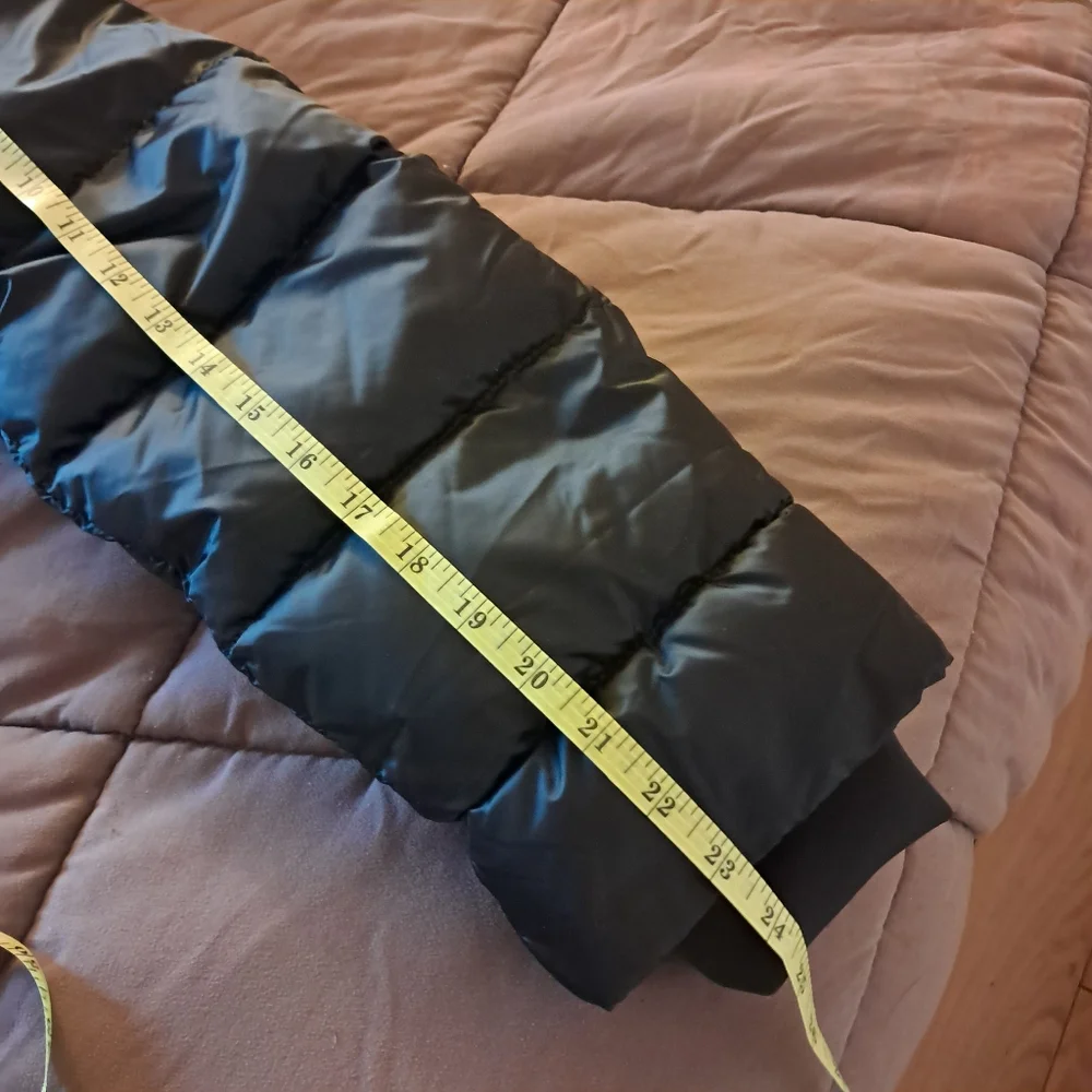 Gorski Coat Women's Medium M Apres Ski Coat Sequins High Low Puffer Winter NEW - Picture 15 of 16